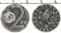 монета - чехия 2 кроны - подробная информация фото 1