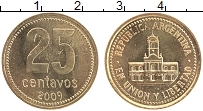 монета - аргентина 25 сентаво - подробная информация фото 1