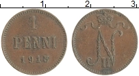 монета - 1894 – 1917 николай ii 1 пенни - подробная информация фото 1