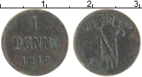 монета - 1894 – 1917 николай ii 1 пенни - подробная информация фото 1