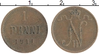 монета - 1894 – 1917 николай ii 1 пенни - подробная информация фото 1