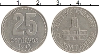 монета - аргентина 25 сентаво - подробная информация фото 1