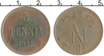 монета - 1894 – 1917 николай ii 5 пенни - подробная информация фото 1