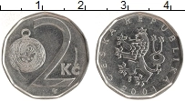 монета - чехия 2 кроны - подробная информация фото 1