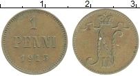 монета - 1894 – 1917 николай ii 1 пенни - подробная информация фото 1