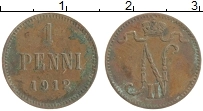 монета - 1894 – 1917 николай ii 1 пенни - подробная информация фото 1