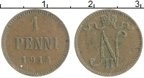 монета - 1894 – 1917 николай ii 1 пенни - подробная информация фото 1