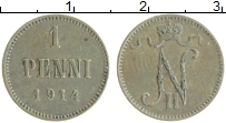 монета - 1894 – 1917 николай ii 1 пенни - подробная информация фото 1