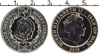 монета - остров мэн 2 фунта - подробная информация фото 1