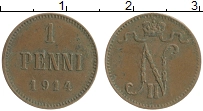 монета - 1894 – 1917 николай ii 1 пенни - подробная информация фото 1