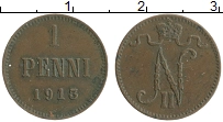 монета - 1894 – 1917 николай ii 1 пенни - подробная информация фото 1