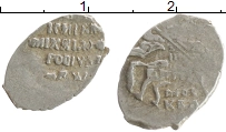монета - 1613 – 1645 михаил федорович 1 копейка - подробная информация фото 1