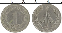 монета - алжир 1 динар - подробная информация фото 1