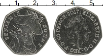 монета - великобритания 50 пенсов - подробная информация фото 1