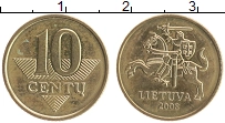 монета - литва 10 центов - подробная информация фото 1