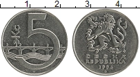 монета - чехия 5 крон - подробная информация фото 1