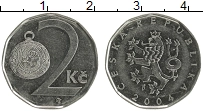 монета - чехия 2 кроны - подробная информация фото 1
