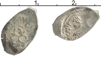 монета - 1462 – 1505 иван iii 1 деньга - подробная информация фото 1