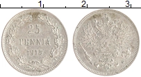 монета - 1894 – 1917 николай ii 25 пенни - подробная информация фото 1