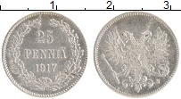 монета - 1894 – 1917 николай ii 25 пенни - подробная информация фото 1