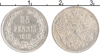 монета - 1894 – 1917 николай ii 25 пенни - подробная информация фото 1