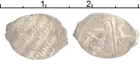 монета - 1606 – 1610 василий шуйский 1 копейка - подробная информация фото 1