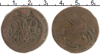 монета - 1741 – 1761 елизавета петровна 2 копейки - подробная информация фото 1
