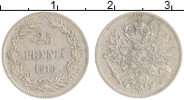 монета - 1894 – 1917 николай ii 25 пенни - подробная информация фото 1