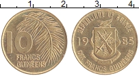монета - гвинея 10 франков - подробная информация фото 1