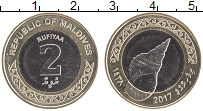 монета - мальдивы 2 руфии - подробная информация фото 1