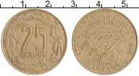 монета - камерун 25 франков - подробная информация фото 1