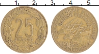 монета - камерун 25 франков - подробная информация фото 1
