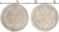 монета - 1894 – 1917 николай ii 25 пенни - подробная информация фото 1