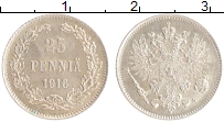 монета - 1894 – 1917 николай ii 25 пенни - подробная информация фото 1