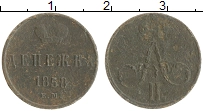 монета - 1855 – 1881 александр ii 1 денежка - подробная информация фото 1