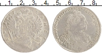 монета - 1730 – 1740 анна иоанновна 1 рубль - подробная информация фото 1