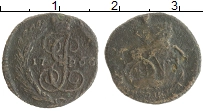 монета - 1762 – 1796 екатерина ii 1 полушка - подробная информация фото 1