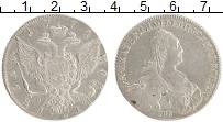 монета - 1762 – 1796 екатерина ii 1 рубль - подробная информация фото 1