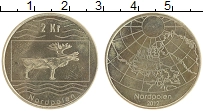 монета - северный полюс 2 кроны - подробная информация фото 1