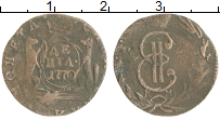 монета - 1762 – 1796 екатерина ii 1 деньга - подробная информация фото 1