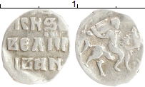 монета - 1534 – 1584 иван iv грозный 1 деньга - подробная информация фото 1