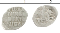 монета - 1534 – 1584 иван iv грозный 1 деньга - подробная информация фото 1