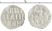 монета - 1534 – 1584 иван iv грозный 1 деньга - подробная информация фото 1