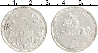 монета - литва 5 лит - подробная информация фото 1