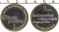 монета - словения 3 евро - подробная информация фото 1
