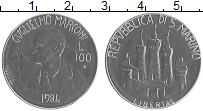 монета - сан-марино 100 лир - подробная информация фото 1