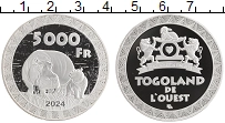 монета - того 5.000 франков - подробная информация фото 1