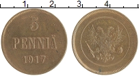 монета - 1894 – 1917 николай ii 5 пенни - подробная информация фото 1