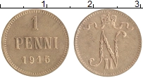 монета - 1894 – 1917 николай ii 1 пенни - подробная информация фото 1
