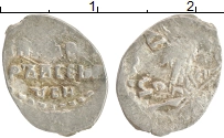 монета - 1584 – 1598 федор иванович 1 копейка - подробная информация фото 1